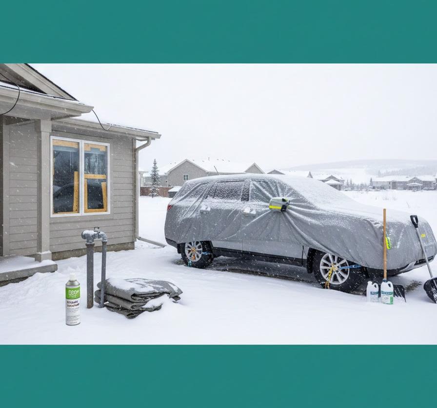 場所別・寒波対策マニュアル:家と車を守る具体的な手順