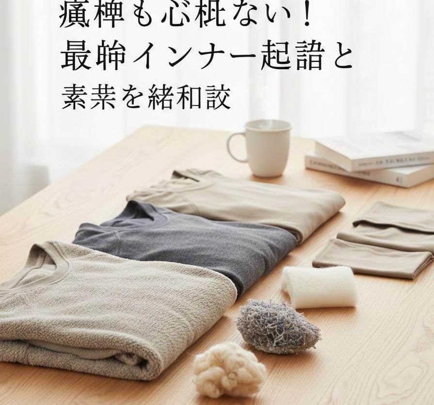 寒波も怖くない！最強のインナー選びと素材の基礎知識