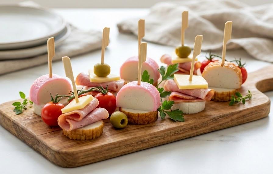 【5分で完成】かまぼこ・ハム・チーズで作る「切るだけ」ピンチョス＆オードブル