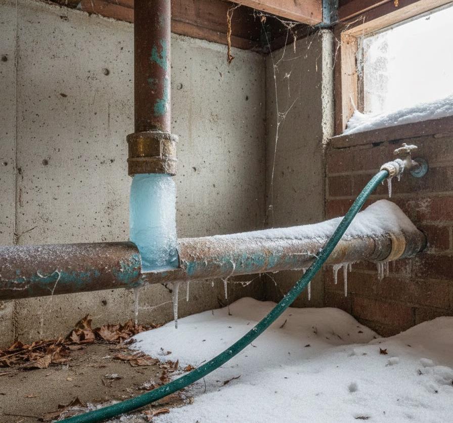 水道管の凍結はなぜ起こる？凍りやすい条件と場所を特定しよう