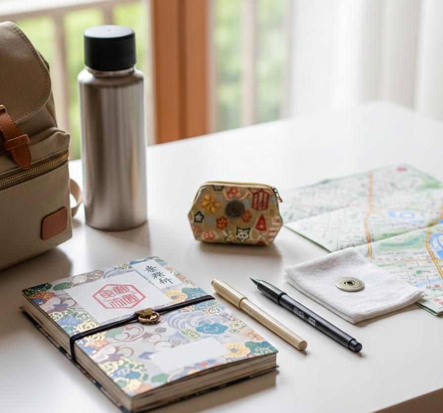 失敗しないための事前準備！御朱印帳と持ち物リスト