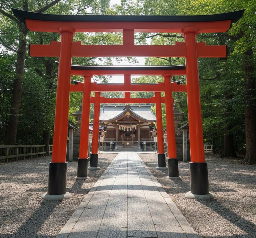 神社の入り口から本殿まで「参道の歩き方と鳥居のくぐり方」