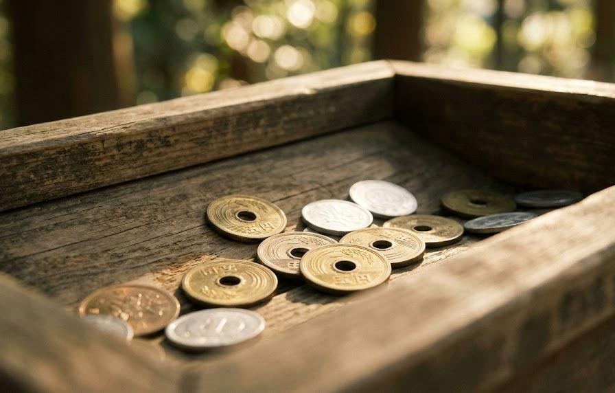 【金額別一覧】縁起が良いお賽銭の語呂合わせ