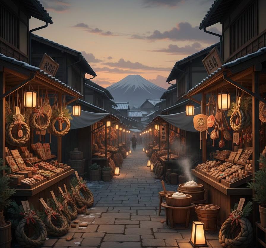 江戸時代に花開いた庶民の「師走」文化