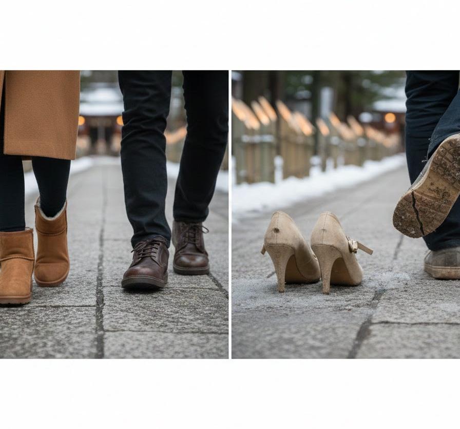 失敗しない！初詣デートにおすすめの靴・避けるべき靴