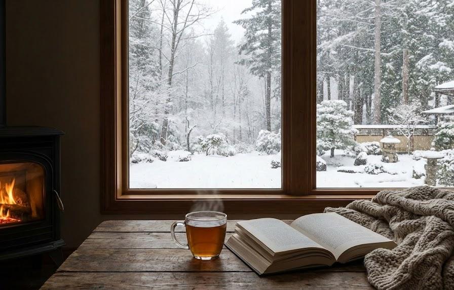 雪の元旦は風情と静寂を味わう！室内で過ごす贅沢な時間の使い方