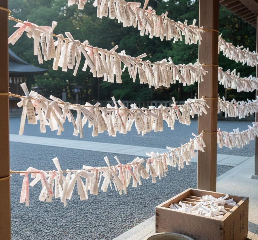 【結果別】おみくじの正しい扱い方