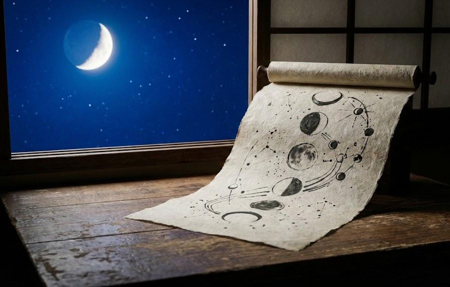 月の満ち欠けと暦の深い関係！旧暦（太陰太陽暦）の仕組み