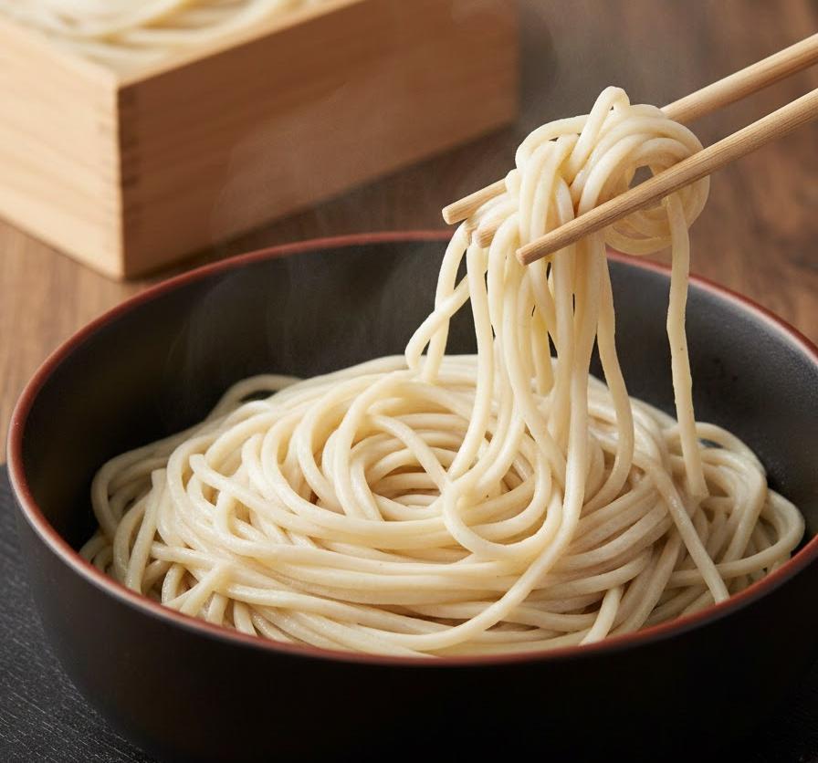 茹で上げ後の「洗い」が食感を左右する！ぬめり取りの極意