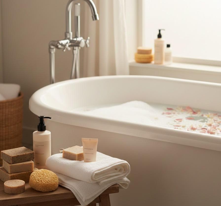 乾燥性皮膚炎を防ぐ！正しい入浴法と洗い方