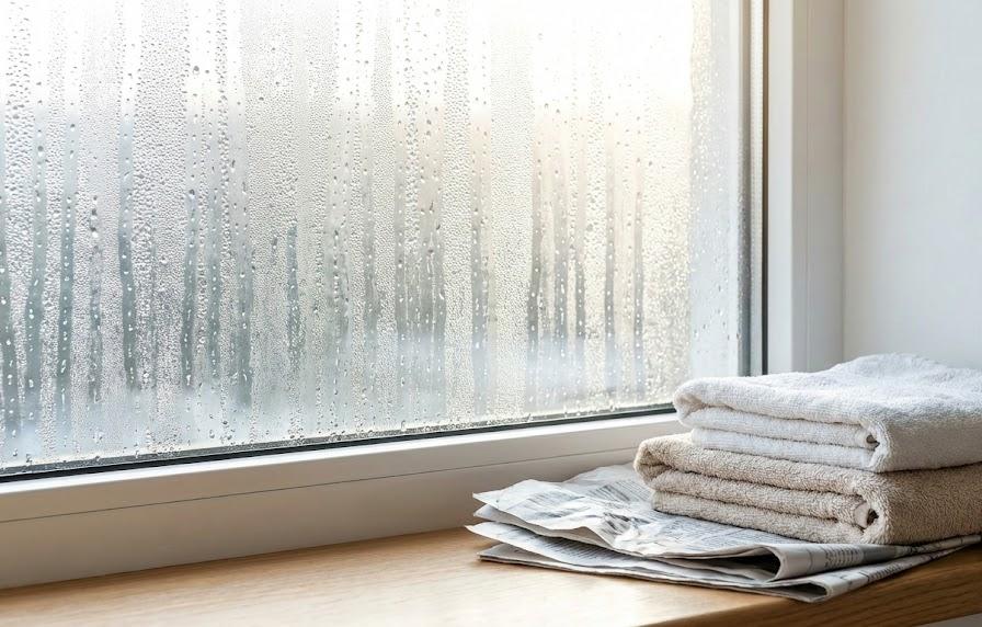 お金ゼロですぐできる！家にあるもので結露を拭く・防ぐ方法