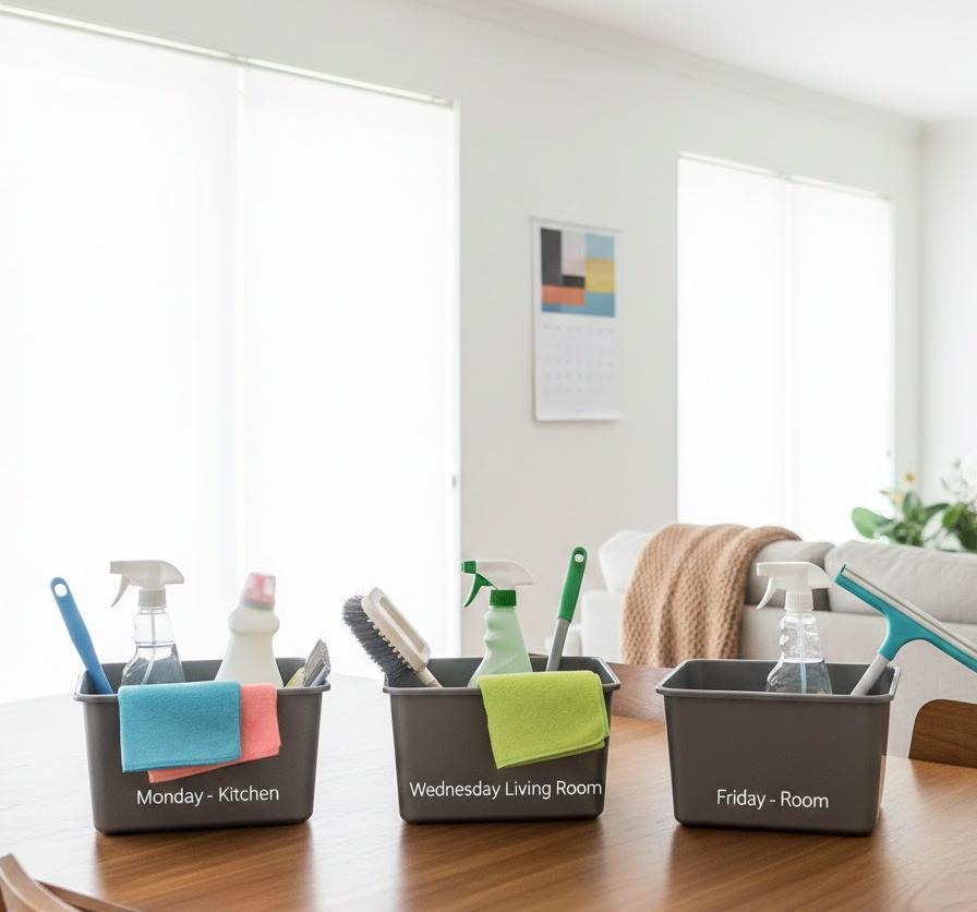 【大掃除】「寒い・忙しい」を回避する分散スケジュールの極意